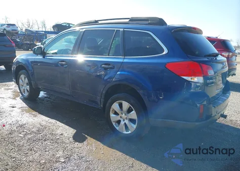 2011 Subaru Outback 2.5I Premium из США, поврежденный, VIN 4S4BRCGC2B3328534